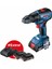 Gsr 18V-50 Professional 3 x 2.0 Ah Akülü Delme-Vidalama Mak 1