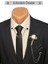 Damat Kravat Seti(Kravat-Mendil, Ceket Yaka Zinciri, Ceket Yaka Çiçeği, Gömlek Yaka Zinciri Klipsli) 2