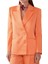 Şık Ikili Düğmeli Boyfriend Blazer 5