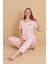 Yıldız Desenli Kısa Kollu Pijama Takımı 2