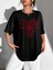 Baskılı Kadın T-Shirt - Siyah 2