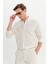 %100 Pamuk Slim Fit Düğmeli Yaka Gömlek 1
