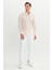 %100 Pamuk Slim Fit Düğmeli Yaka Gömlek 2