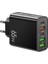65W 3 USB+ 2 TYPE-C Girişli Hızlı Şarj Adaptörü Uyumlu 1