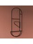 Metal Askılık Ceket Askılığı Duvar Askısı Elbise Askısı Retro Tasarım Siyah Renk 4