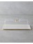 Lustre Cam Kapaklı Kek Standı 36,5 x 17,5 cm Krem-Gold 1