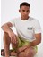 Scenıc Arch Adıv Ss 24A501539 Krem Bisiklet Yaka Regular Fit Düz Erkek T-Shirt 1