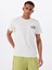 Scenıc Arch Adıv Ss 24A501539 Krem Bisiklet Yaka Regular Fit Düz Erkek T-Shirt 2