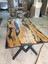 Epoksi Reçine Masa Epoxy Masa Epoksi Ahşap Masa 80X120 cm 2