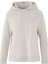 Lüks Kaşmir Dikiş Detaylı Kapüşonlu Sweatshirt 1