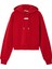 Gros Grain Kapüşonlu Sweatshirt - Koyu Kırmızı 1