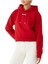 Gros Grain Kapüşonlu Sweatshirt - Koyu Kırmızı 5