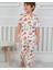 Erkek Çocuk %100 Pamuklu Araba Desenli Pijama Takımı 1