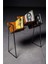 Kitaplık Plaklık Metal Ahşaplı Plak Standı Kitaplık Modeli 1