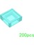 200PCS Parçacıkları Montajlar 3070 30039 1x1 Kiremit Değişimi Yakalama Yapı Taşları Tuğlalar Diy Meclis Eğitim Oyuncakları Hediye Renk: M0660-38 (Yurt Dışından) 1
