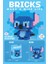 Disney Dikiş Oyuncak Binası Siyahlar Lega Disney Bloklar Karikatür Karakter Birleştirilmiş Model Yapı Bebek Oyuncakları Çocuk Hediyesi: Fstitch/boyut: Kutu Yok (Yurt Dışından) 1