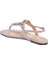 Lila Hakiki Süet Deri Kadın Sandalet - K24Y1SN67407-R92 2