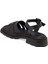 Siyah Hakiki Deri Kadın Sandalet - K24Y1SN67157-A23 2