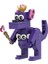 Banban Tuğlalarından Gobricks Garten Green Green Başlı Monster Flamingo Moc Model Yapı Taşları Çocukların Eğitim Hediyeleri Renk: Mor Kanguru (Yurt Dışından) 1