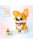 Yeni Sevimli Hayvanlar Aslan Corgi Yunus Hamster Tavşan Köpek Kedileri Balık Tankları Yapı Taşları Kiti Kız Tuğlalar Model Çocuk Oyuncak Childrencolor: 160PCS (Yurt Dışından) 1