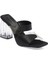 Siyah Vegan-Tekstil Kadın Terlik - K24Y1TR67427-A10 1