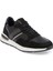 Siyah Hakiki Deri Erkek Sneaker - E24I1AY56913-A64 1