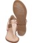 Pudra Hakiki Deri Kadın Sandalet - K24Y1SN67415-A67 4