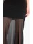 Coool Bodycon Vücudu Saran Kare Yaka Askılı Tül Maxi Elbise F5548AX25SM 5