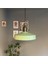 Açe Mint Tekli Delikli Eskitme Başlık Avize Retro Sarkıt Ofis Showroom Salon Mutfak Avizeleri 3