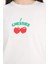 Regular Fit Pijama Takımı Kısa Kollu Baskılı Pijama Üstü Esnek Belli Şort Pijama Altı-Fall in Love F1958AX25SP 5