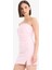 Coool Bodycon Vücudu Saran Straplez Mini Elbise C6342AX25SM 5