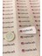 Kişiye Özel Etiket -144 Adet Kraft Sticker - Marka Etiketi (1,8 x 5.5 Cm) 4
