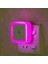 Fotoselli LED Gece Lambası, Pembe Renk Sensörlü Gece Lambası, 1 Watt Pembe Renk LED Gece Lambası 3