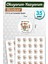 Okuyorum Yazıyorum Etiket Sticker 35 Adet 4cm Öğretmen Okul Ödev Karne Için Motivasyon ETIKET-T1160 1