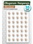 Okuyorum Yazıyorum Etiket Sticker 35 Adet 4cm Öğretmen Okul Ödev Karne Için Motivasyon ETIKET-T1160 2