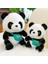 20 cm Sevimli Panda Peluş Oyuncak Bebek Yastık Hediye (Yurt Dışından) 3