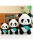 20 cm Sevimli Panda Peluş Oyuncak Bebek Yastık Hediye (Yurt Dışından) 4