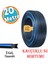 Kauçuklu Termo Bahçe Hortumu 20 Metre Dayanıklı 3 Katlı Sağlam Su Sulama Yıkama Hortum 12.5 mm 1/2" 1
