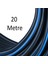 Kauçuklu Termo Bahçe Hortumu 20 Metre Dayanıklı 3 Katlı Sağlam Su Sulama Yıkama Hortum 12.5 mm 1/2" 4
