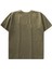 Etiket Detaylı T-Shırt 8-12 Yaş Olive 2