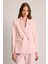 Iki Düğmeli Blazer Ceket - Pembe 1