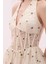 Korse Tipli Halter Yaka Mini Elbise Ekru Y2511512_049 4