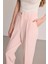 Pileli Sigaret Pantolon - Pembe 5
