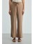 Beli Ip Kemerli Tencel Pantolon - Vizon 2