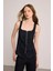 Tencel Denim Korse Yelek - Mavi 4