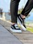 Black Weng 0075 Keten Kauçuk Taban Erkek Sneaker Siyah 1