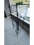 5 Gözlü Siyah Metal Saksılık | Dekoratif Çiçeklik Standı 100 cm 3