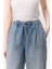 Bel Ayarlamalı Rahat Denım Pantolon Mavi 6