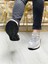 Grey Sapen 0071 Keten Air Taban Günlük Erkek Sneaker 4