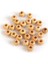 12MM Cilalı Ahşap Boncuk 20GRAM ( Ort. 33 Adet) Makrome Boncuk, Tahta Boncuk 1